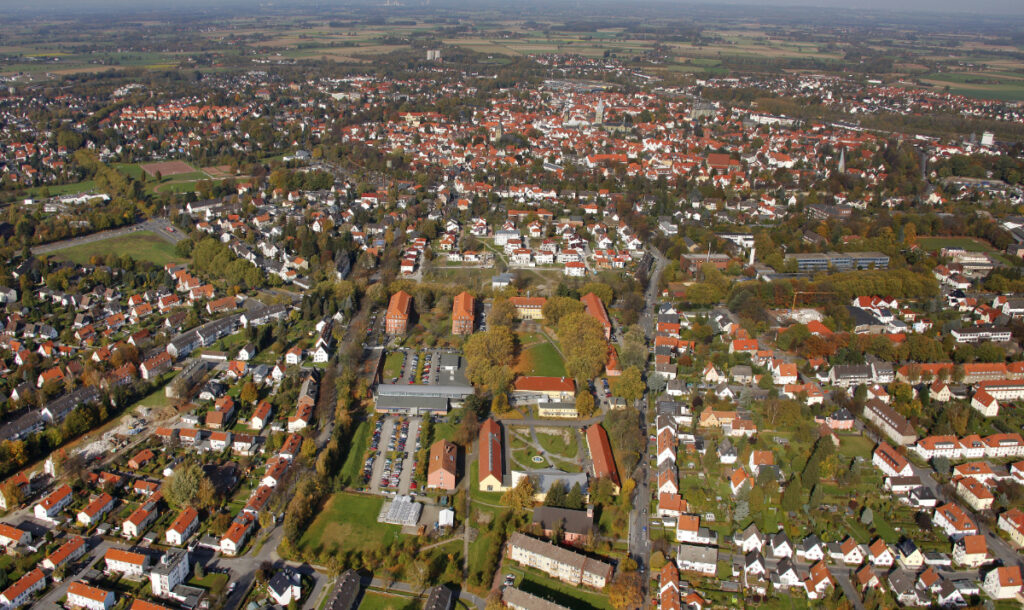 Stadt von oben