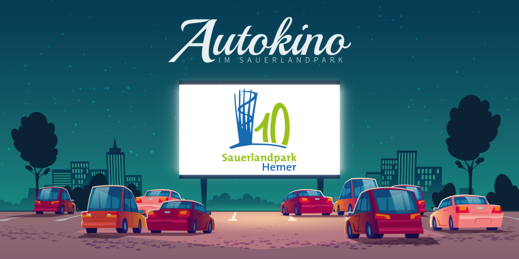 Autokino in Comic-Style