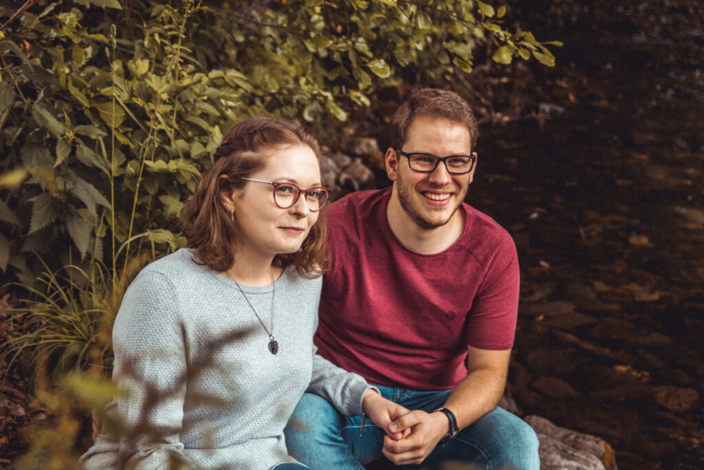 Pärchen in Natur