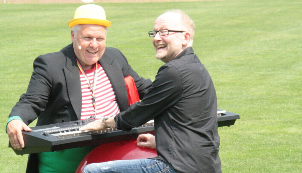 Dieter Falk zusammen mit Werner Hahn