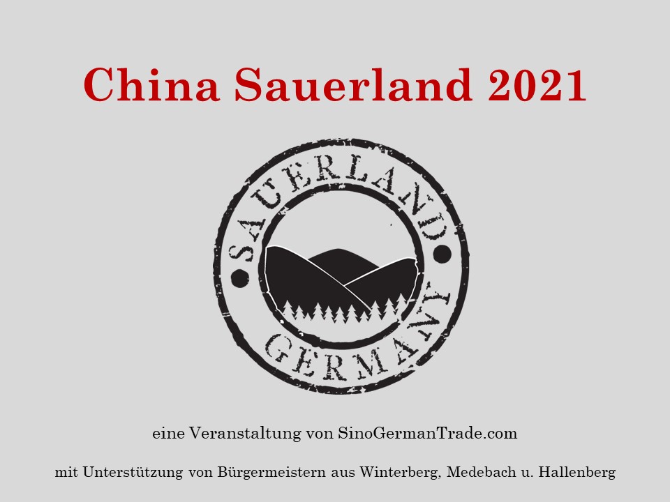 Online-Forum "China Sauerland 2021"