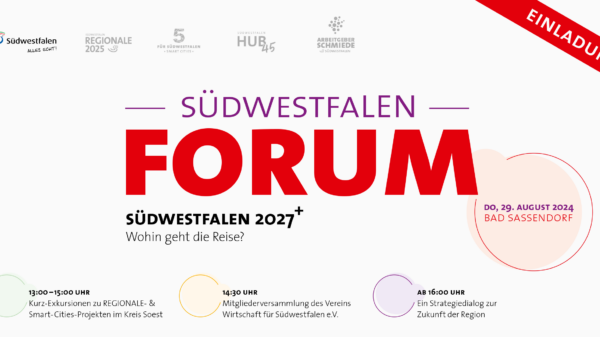 Einladungsgrafik Südwestfalen Forum